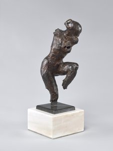 Kvinna som går ut ur badet av Edgar Degas