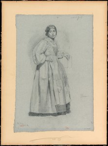 Italienska (Gaëta) av Edgar Degas