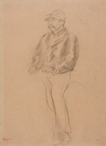 Jockey av Edgar Degas