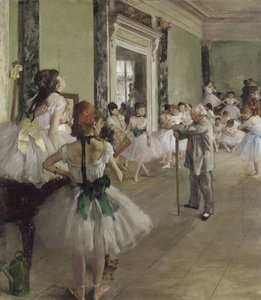 Danslektionen av Edgar Degas