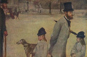 Viscount Lepic, 1875, 1937. av Edgar Degas
