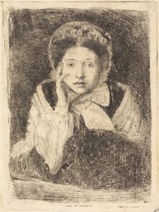 Marguerite De Gas, konstnärens syster (Marguerite De Gas, soeur de l