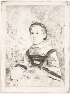 Fröken Nathalie Wolkonska av Edgar Degas
