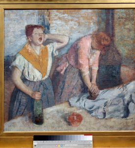 Målningar av Edgar Degas (1834-1917). 1884/86. Sol. 0,76 x 0,81 m. Paris, Musée d