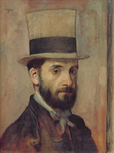 Porträtt av Leon Bonnat (1833-1922) c.1863