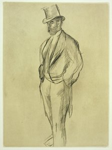 Porträtt av Ludovic Halevy (1834-1908), från 