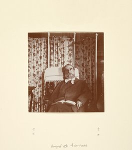 [Porträtt av Ludovic Halévy] av Edgar Degas