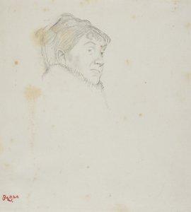 Porträtt av Madame Dietz-Monnin av Edgar Degas