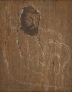 Porträtt av en man av Edgar Degas