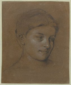 Porträtt av en kvinna av Edgar Degas
