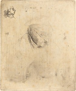 René-Hilaire de Gas, farfar till konstnären, 1856. av Edgar Degas