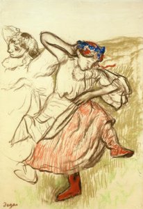 Ryska dansare av Edgar Degas