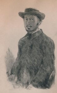 Självporträtt, ca 1860-talet, 1946 av Edgar Degas
