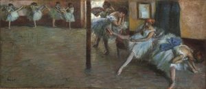 Balettrepetitionen, c.1891 av Edgar Degas