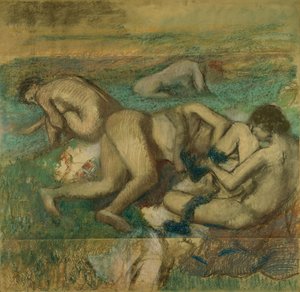 De badande av Edgar Degas