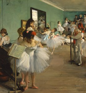 Dansklassen av Edgar Degas