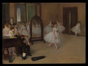 Dansklassen av Edgar Degas