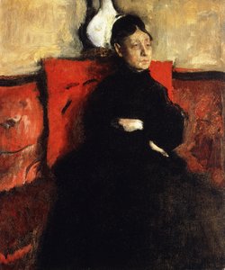 Hertiginnan av Montejasi-Cicerale; Hertiginna av Montejasi-Cicerale, ca 1868 av Edgar Degas