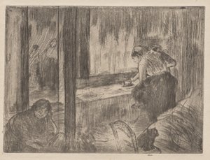 Tvätterskorna av Edgar Degas