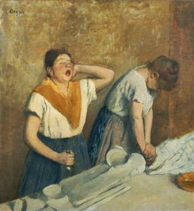 Tvätterskorna av Edgar Degas