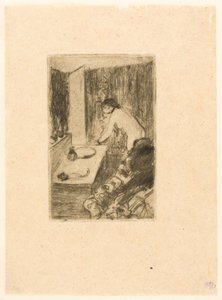 Lilla omklädningsrummet av Edgar Degas