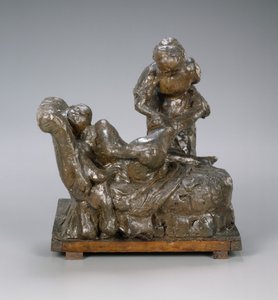 The Masseuse, Group, mitten av 1890-talet. av Edgar Degas