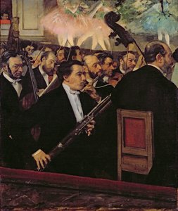 Operaorkestern, ca 1870 (olja på duk) av Edgar Degas