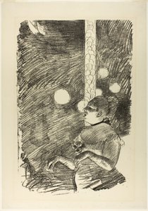 Hundens sång av Edgar Degas