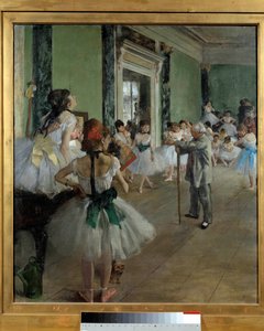 Dansklassen av Edgar Degas