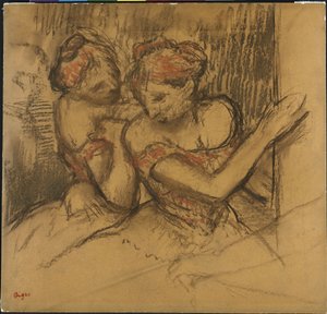 Två dansare av Edgar Degas