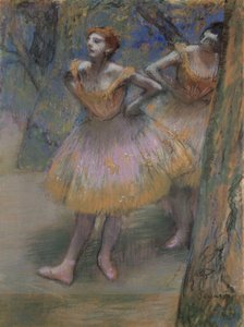 Två dansare, c.1893-?98 av Edgar Degas