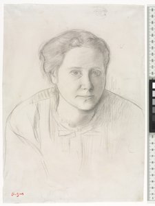 Victoria Dubourg, ca 1866 av Edgar Degas