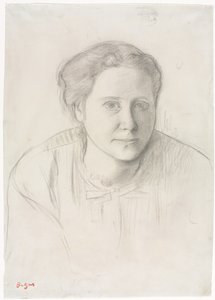Victoria Dubourg, ca. 1866. av Edgar Degas