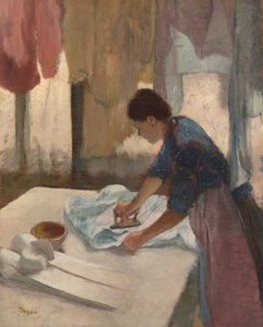 Kvinna Strykning av Edgar Degas