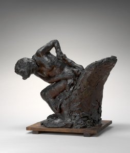 Kvinna som sitter och torkar sin vänstra höft, 1890-talet 1911. av Edgar Degas