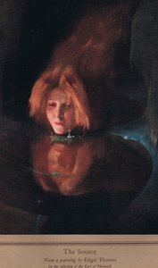 Källan, ca 1915 av Edgar Herbert Thomas