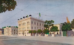 Cattete Palace - Brasiliens presidents officiella bostad, 1914