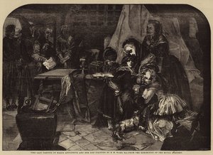 Marie Antoinettes och hennes sons sista avsked