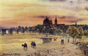 Norra Spanien: Från stranden av Tejo (färgade medlemmar) av Edgar T. A. Wigram