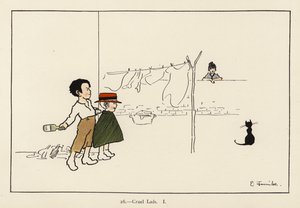 Cruel Lads I (färg litho)