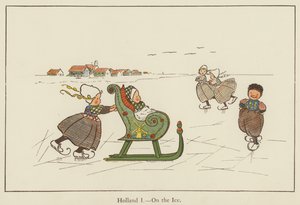Holland, på isen av Edith Farmiloe