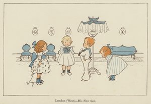London (West), hans första kostym av Edith Farmiloe