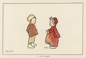 åh! Susannah (färg litho) av Edith Farmiloe