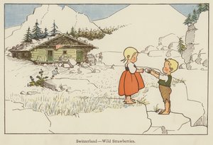 Schweiz, vilda jordgubbar
