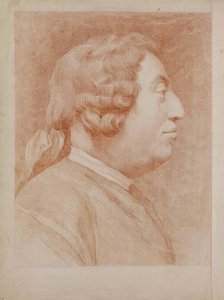 Självporträtt. av Edmé Bouchardon