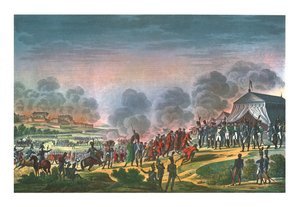Bombardement av Madrid, 4 december 1808, c1850.