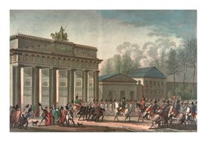 Fransmännens intåg i Berlin, 27 oktober 1806, c1850