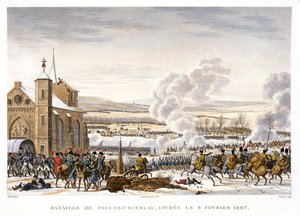Slaget vid Eylau, Tyskland, 9 februari 1807