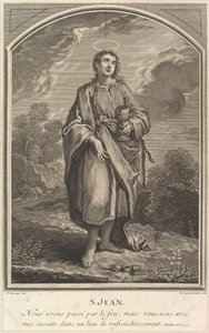 Sankt Johannes, 1726. av Edme Jeaurat
