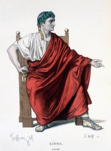 Augustus karaktär i tragedin Cinna (ou la clemence d
